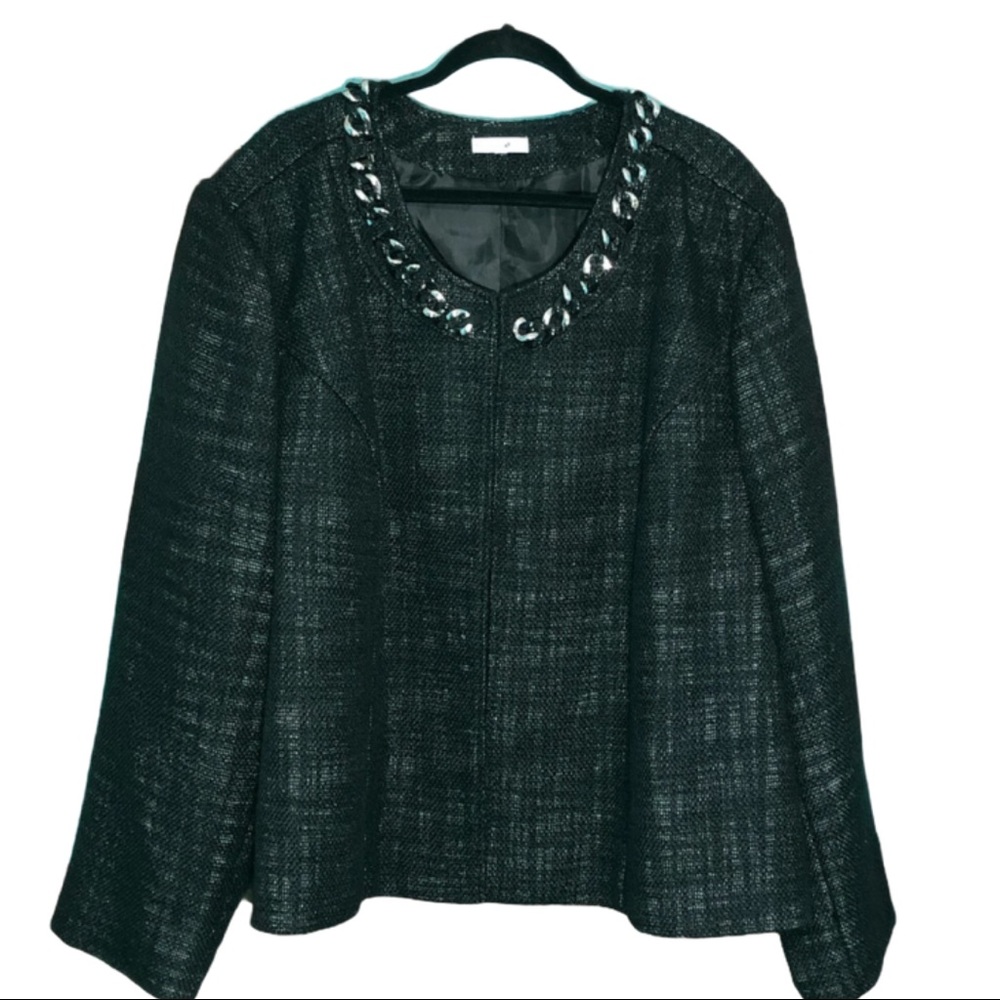 Fashion Bug Plus Size Long Sleeve Jacket Women's Plus Size